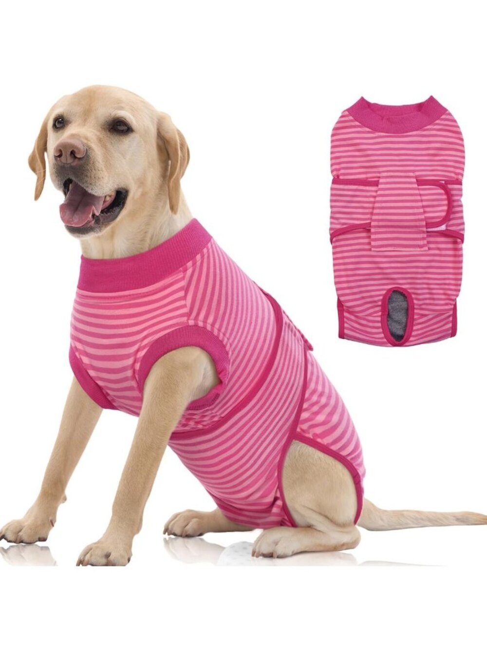 Post-Surgery Dog Recovery Suit, Soft Breathable Bodysuit for Comfort & Healing
